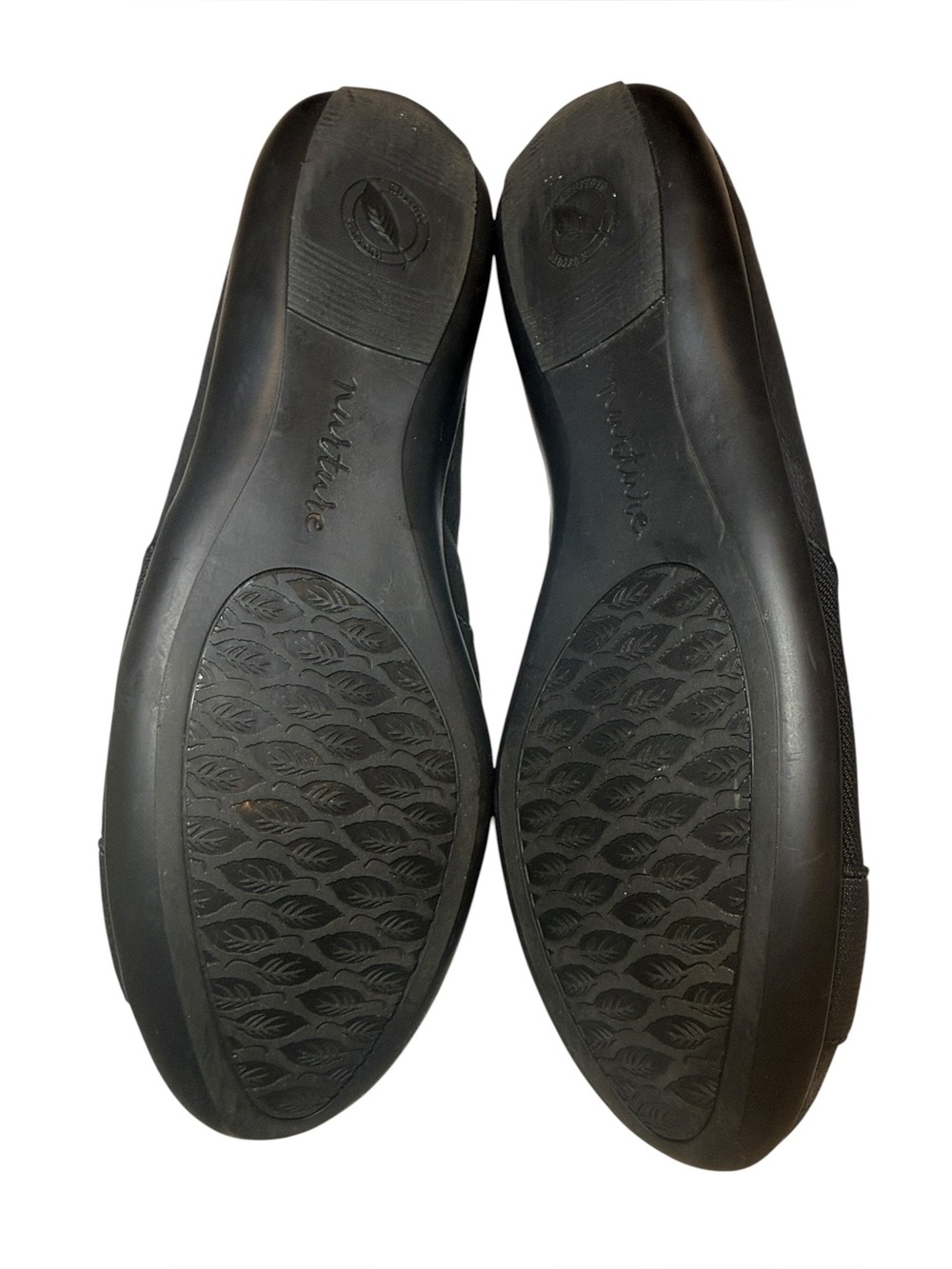 Nurture by Lamaze Women’s Black Leather Slip On Ballet Flats Size 8 EUC - Picture 3 of 7